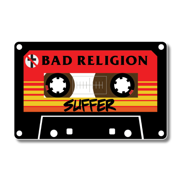 Bad Religion Cassette - Sticker – Geek Punk Store