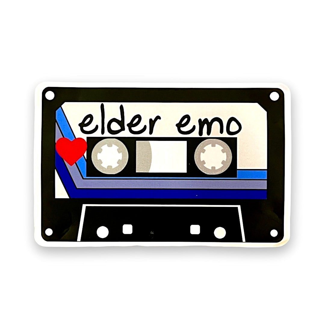 Elder Emo Sticker