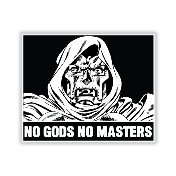 No Gods No Masters - Sticker