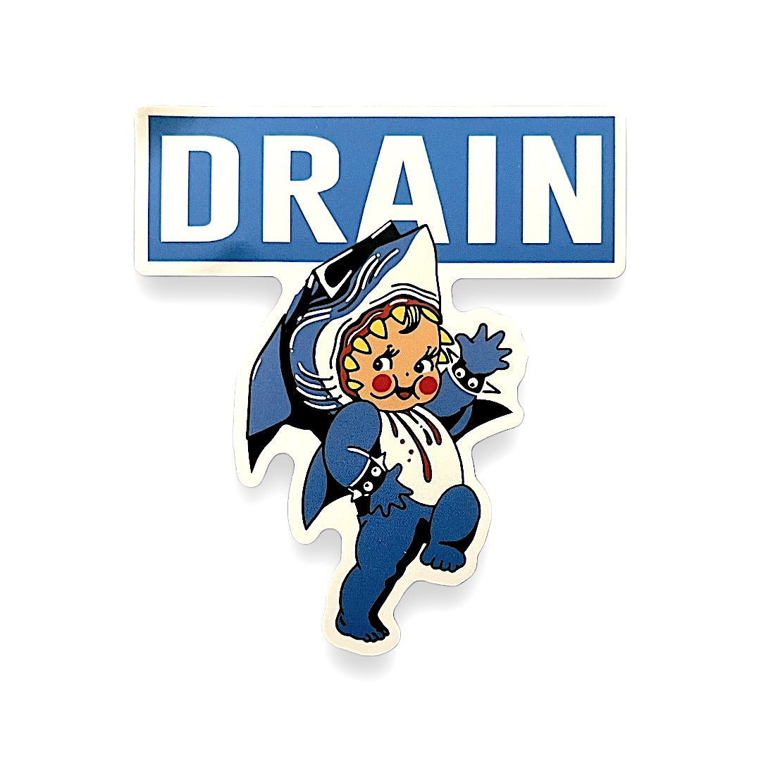 Drain Sticker