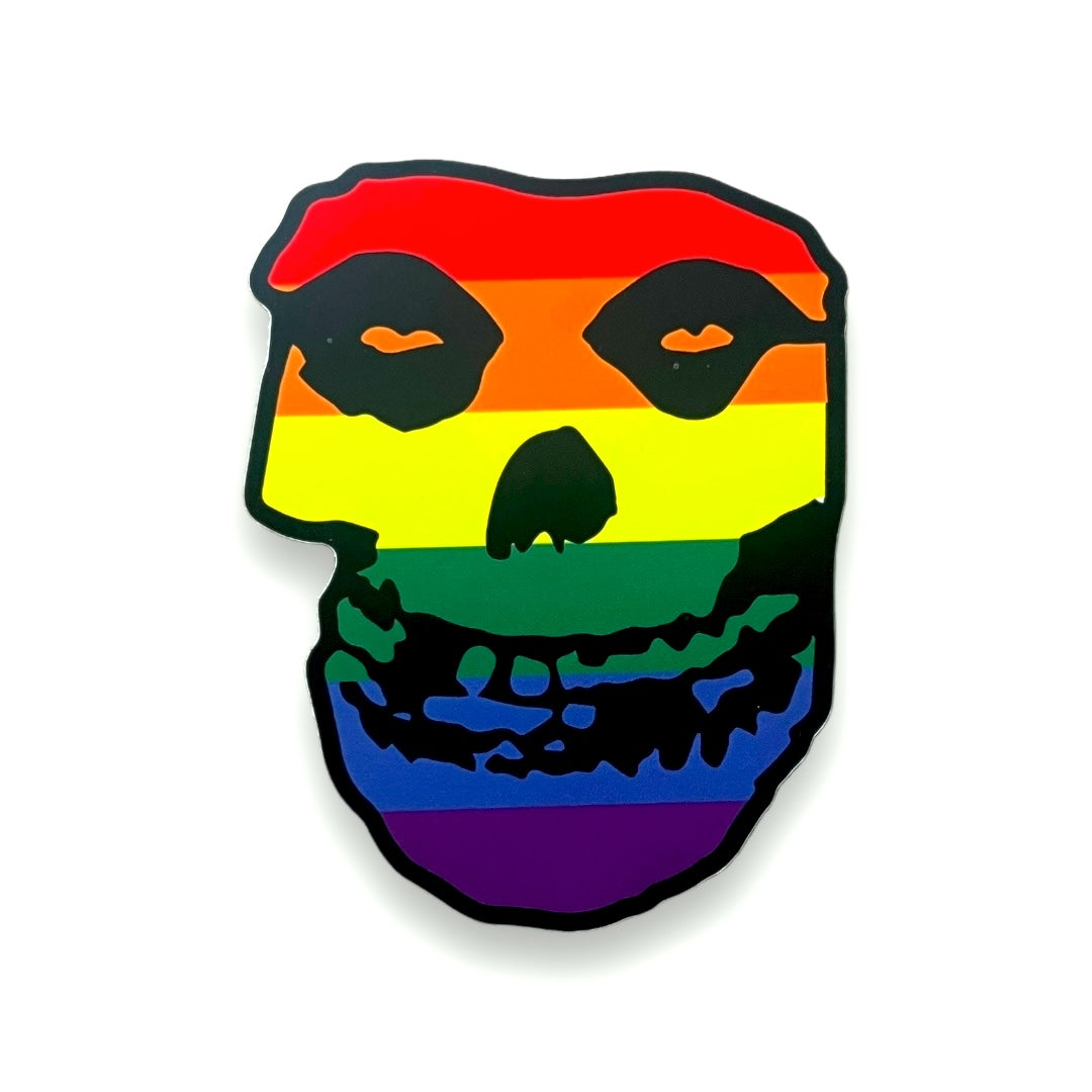 The Skull (Pride Colors) - Sticker