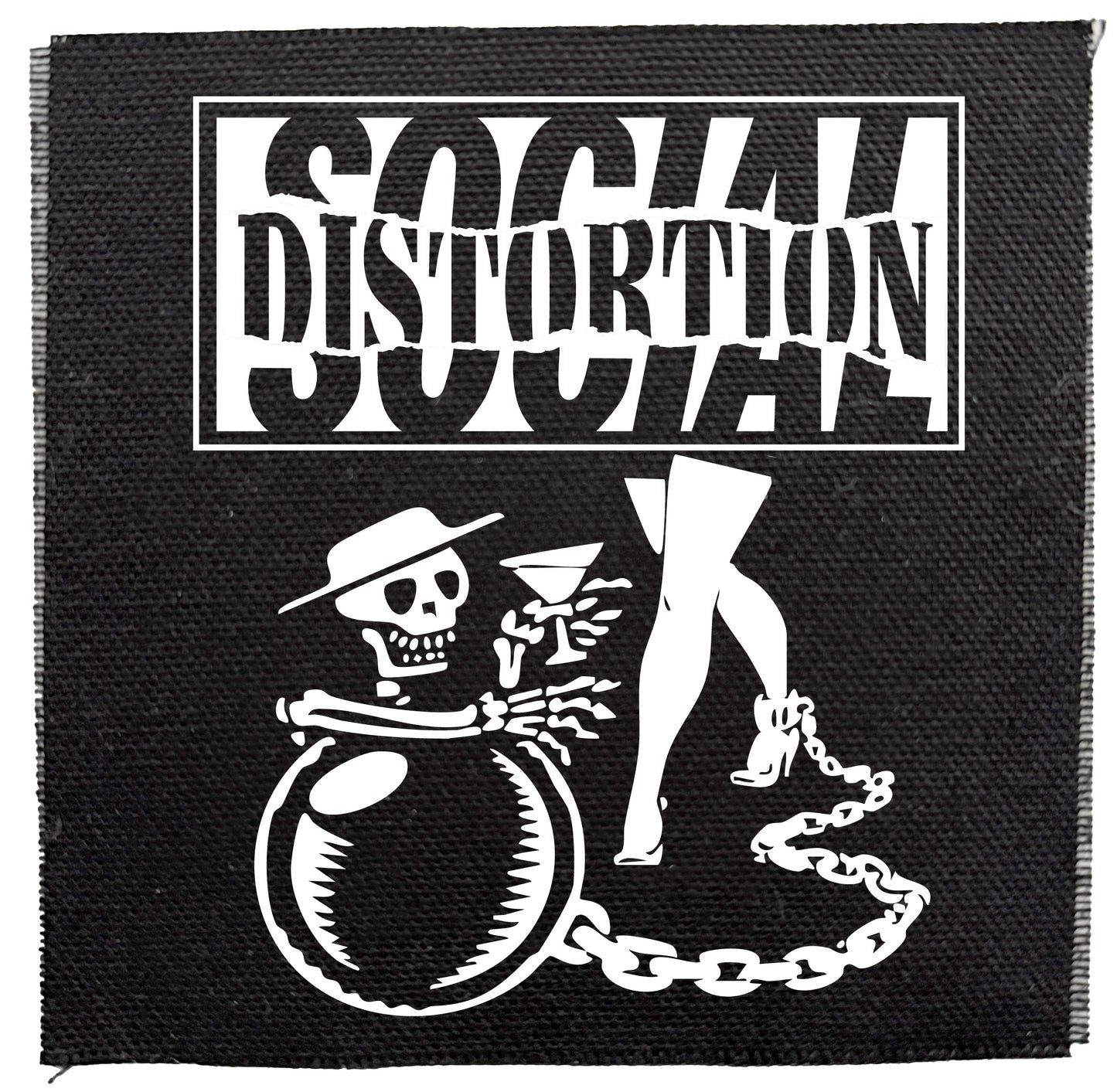 Social Distortion Ball and Chain Logo
