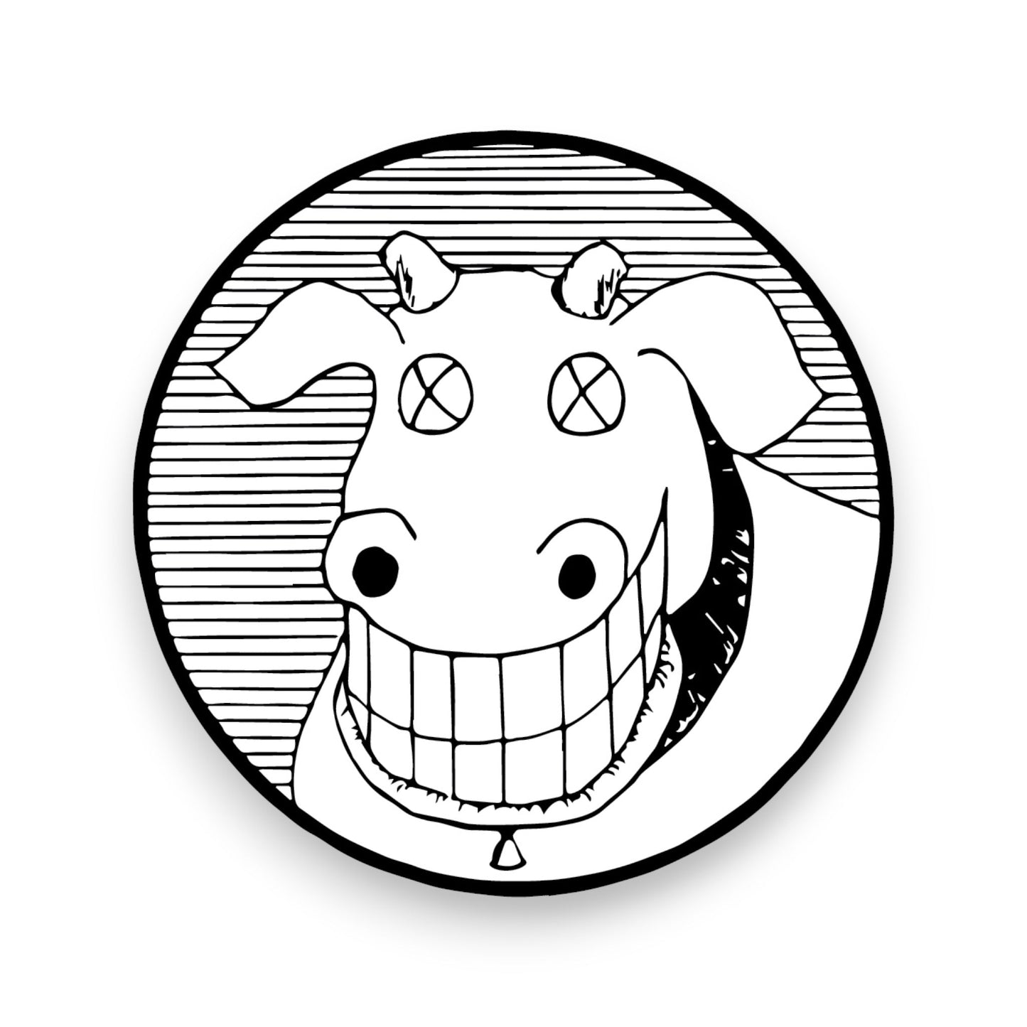 Dead Milkmen - Logo Sticker