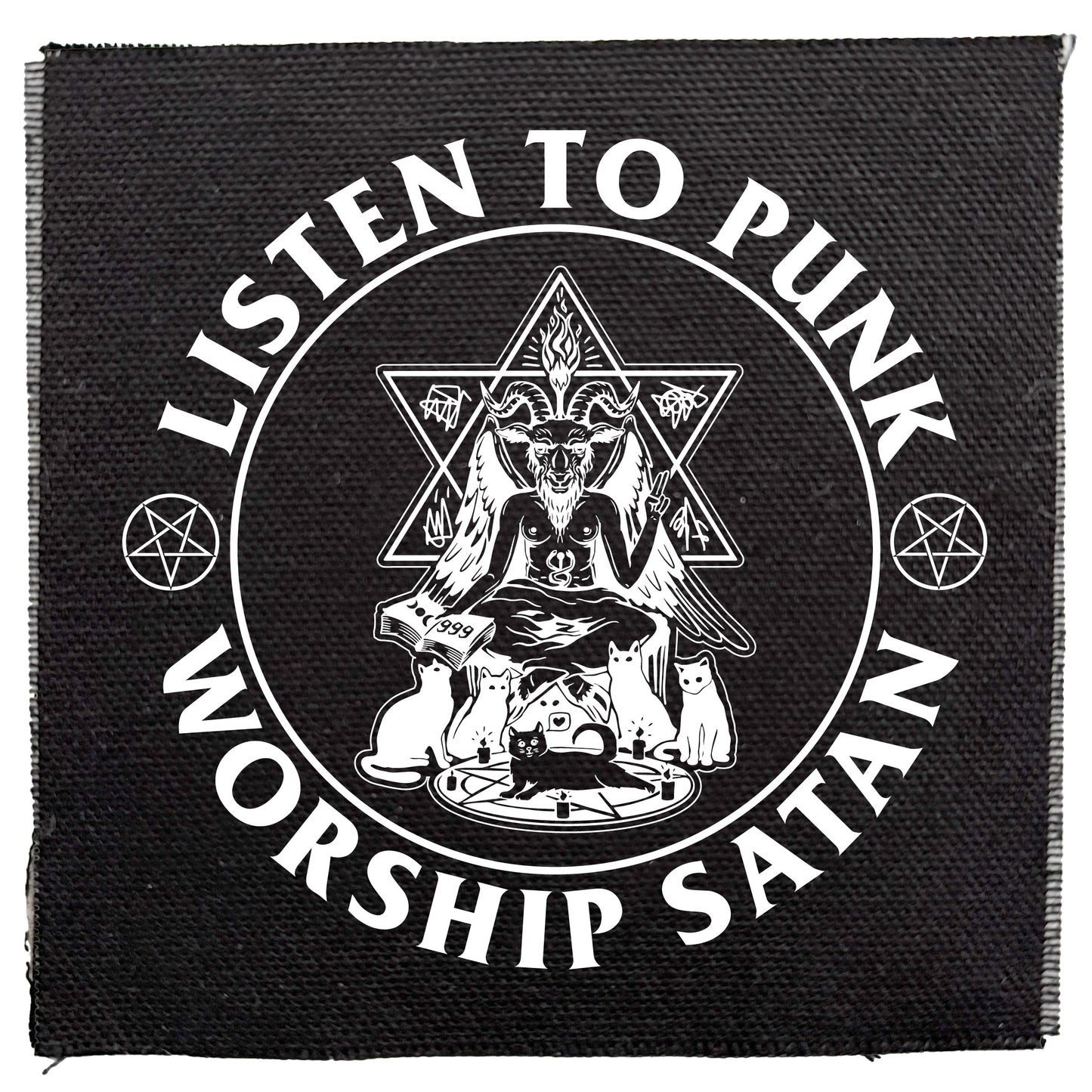 Listen to Punk Worship Satan Patch