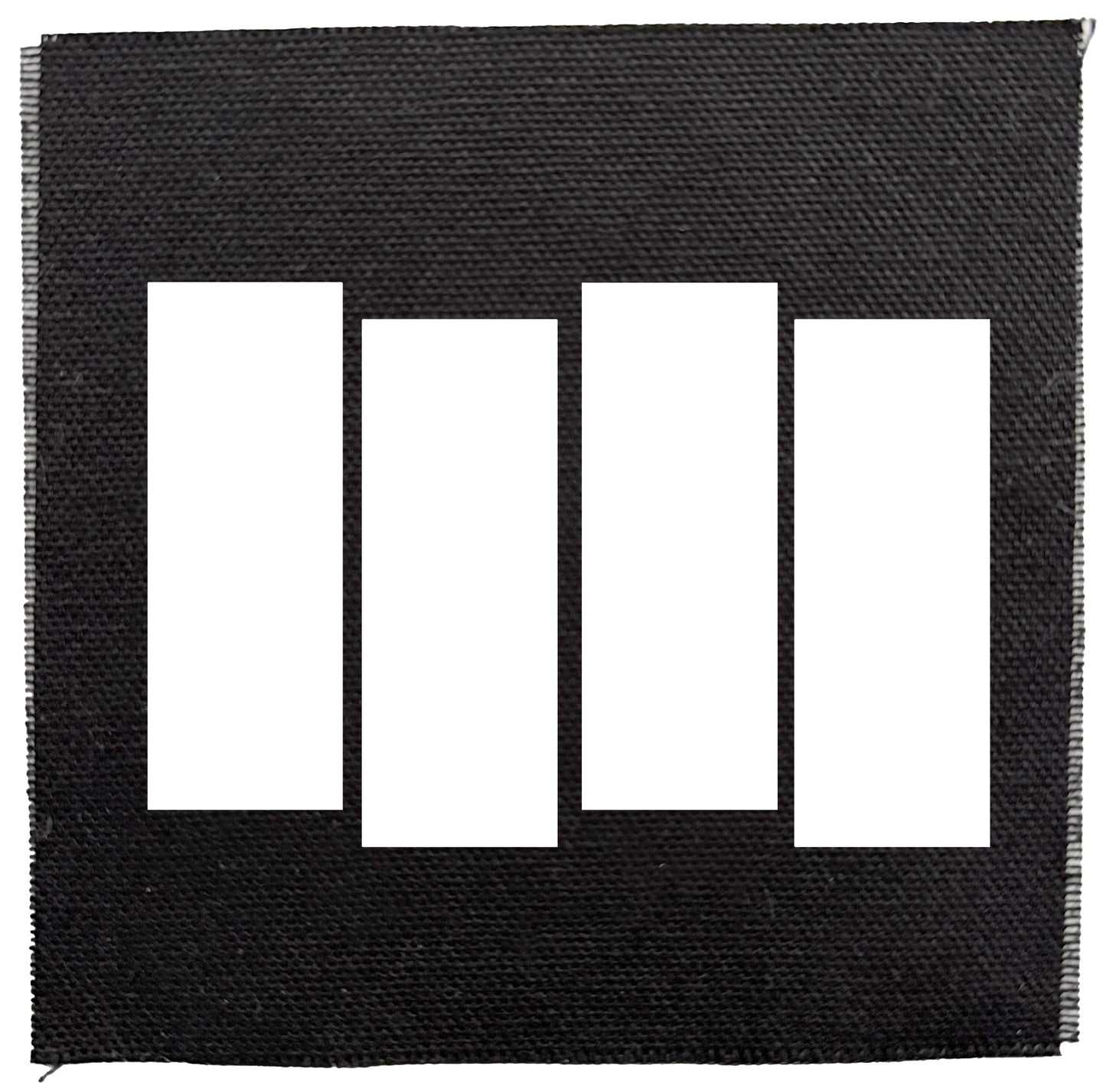 Black Flag Bars Patch