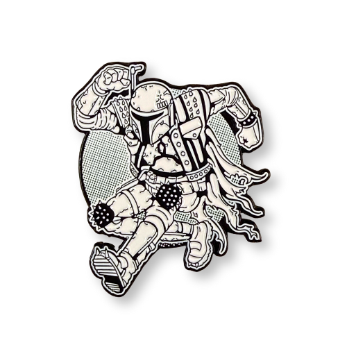 Riot Fett - Enamel Pin