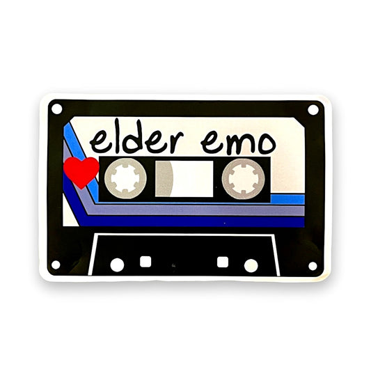 Elder Emo Sticker