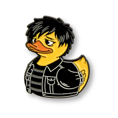 Emo Duck - Enamel Pin