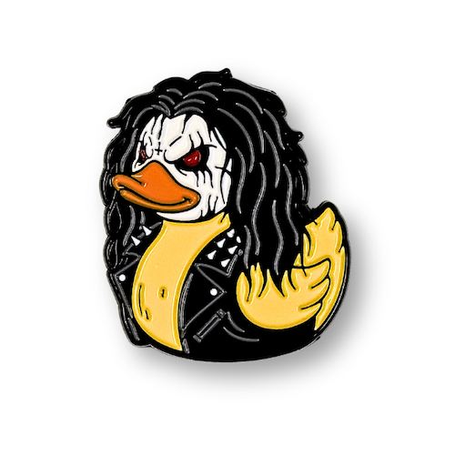 Metal Duck - Enamel Pin
