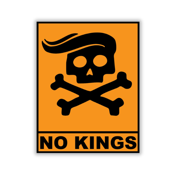 No Kings - Sticker