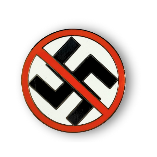 No Nazi's - Enamel Pin