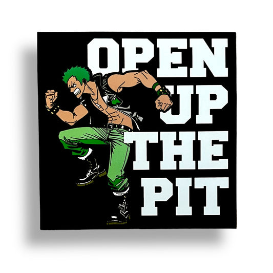 Open Up The Pit Pirate Sticker