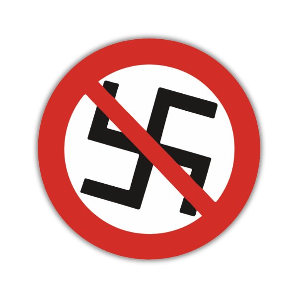No Nazi's Sticker