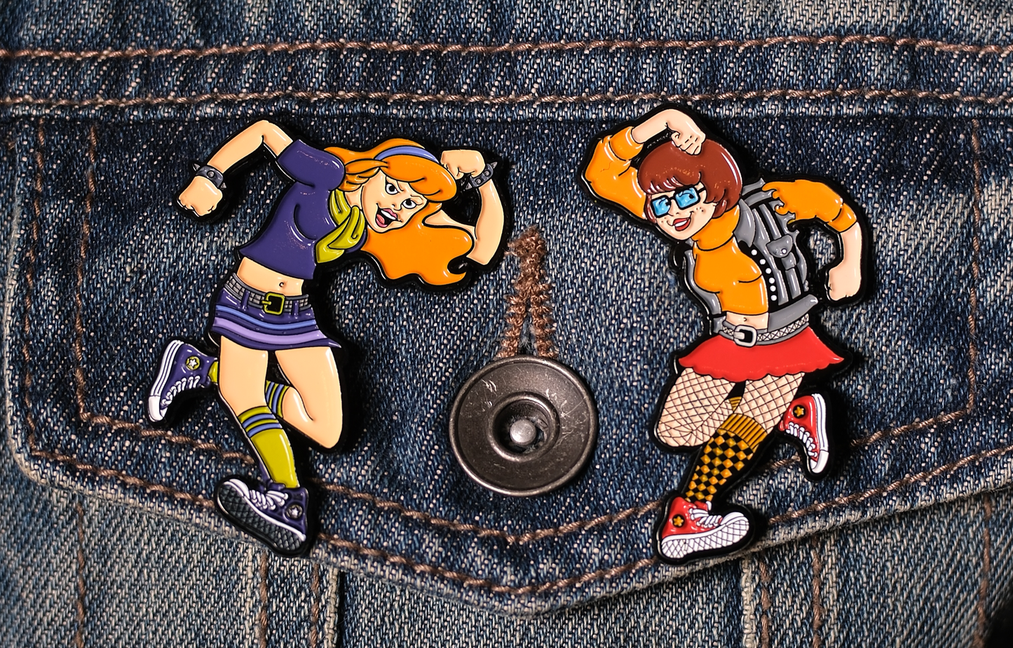 The Red Head Punker - Enamel Pin
