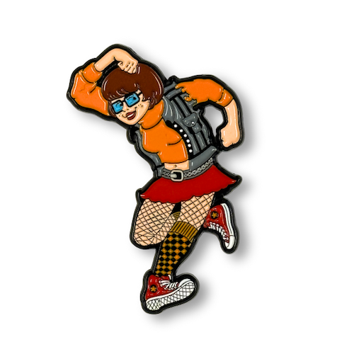 The Nerdy Punker - Enamel Pin