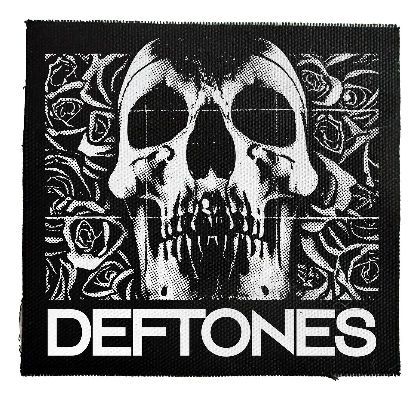 Deftones Skull Patch