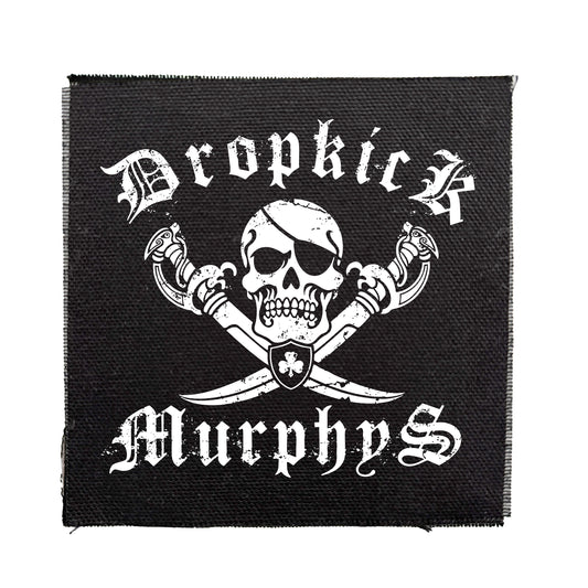 Dropkick Murphys Pirate Skull Patch