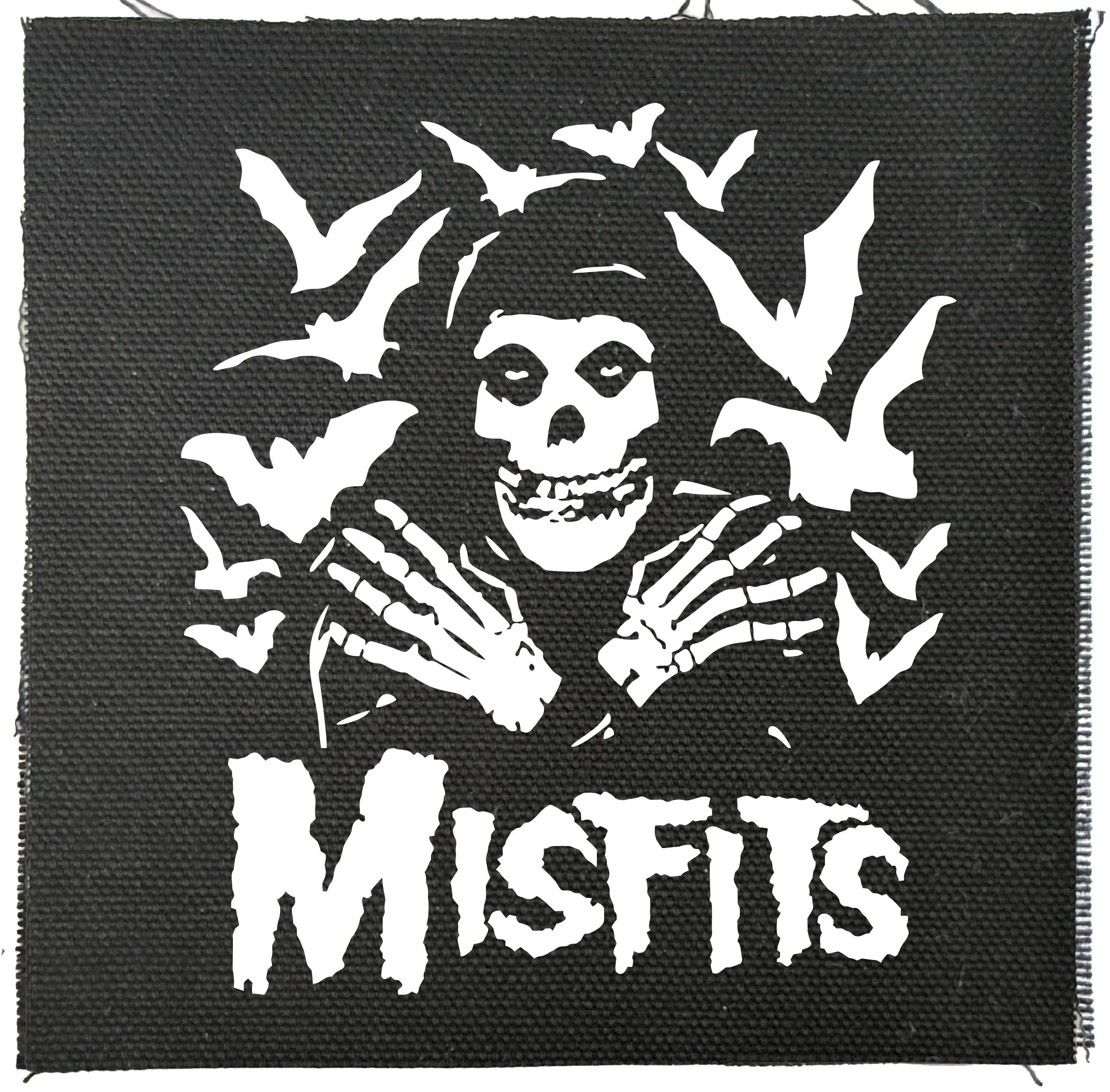 Misfits Crimson Ghost Inspired Patch – Horror Punk Sew-On Patch