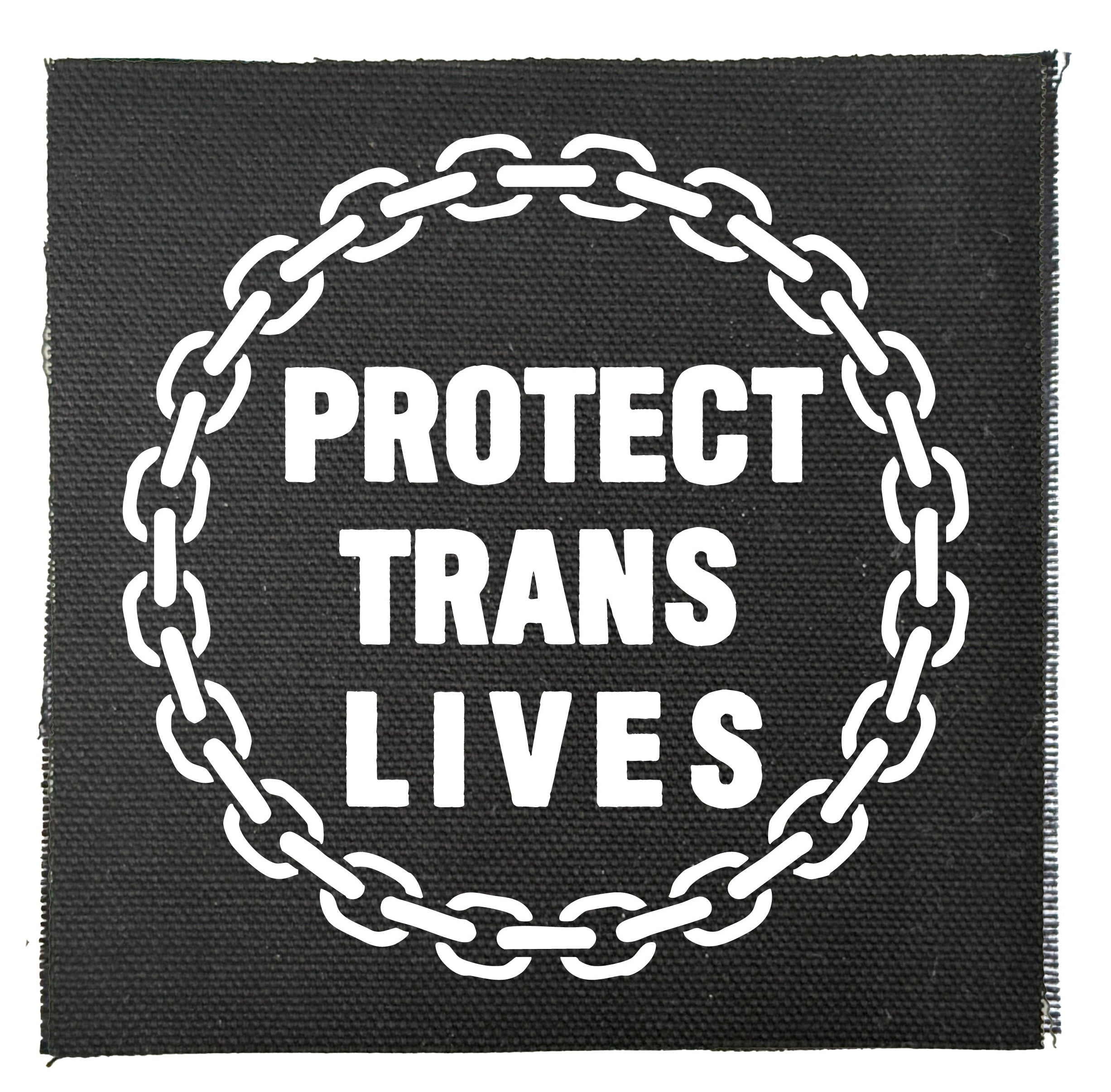 Trans Patch Protect Trans Lives Patch – Pro-Trans, LGBTQ+ Solidarity – Geek Punk Store