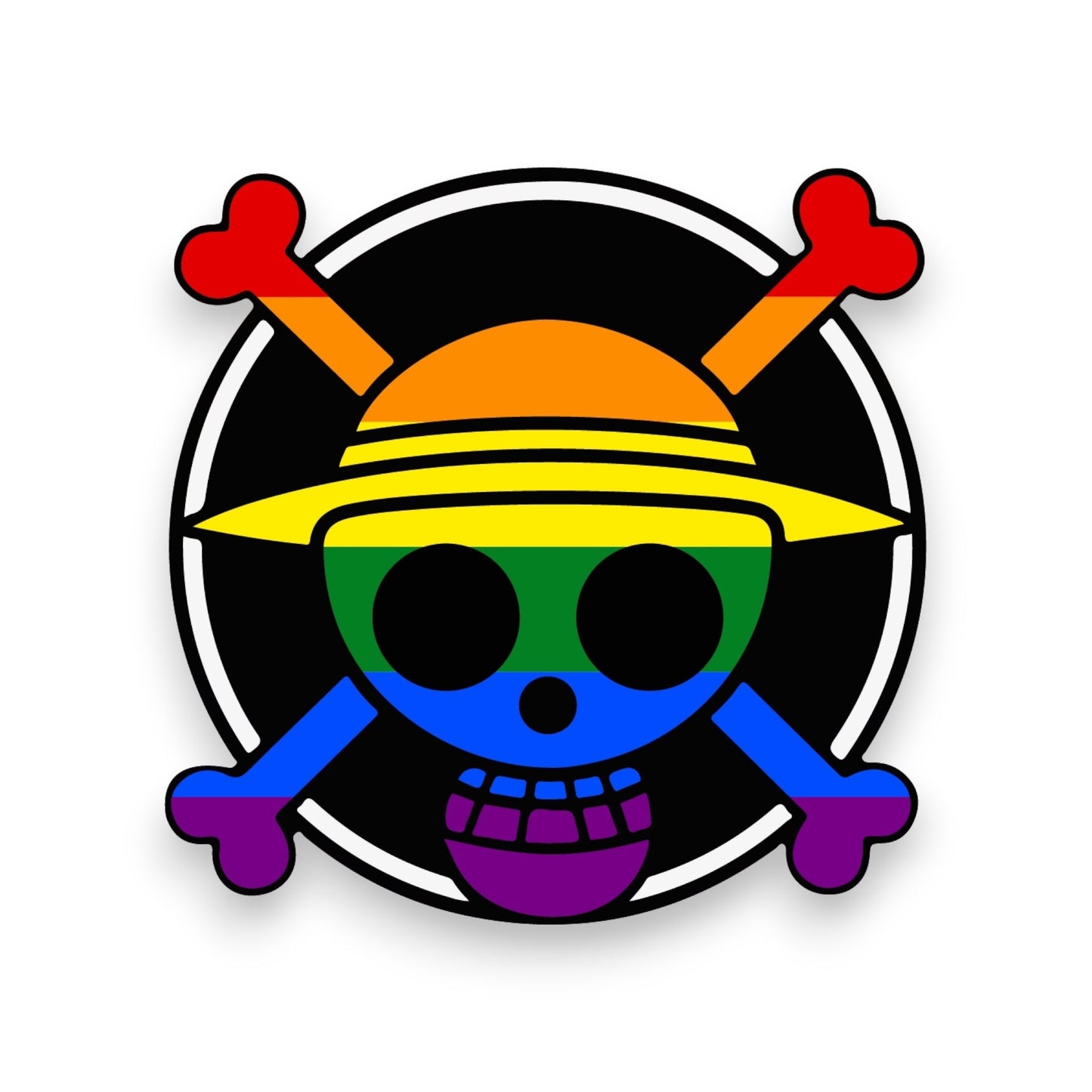 Jolly Roger Pride - Sticker