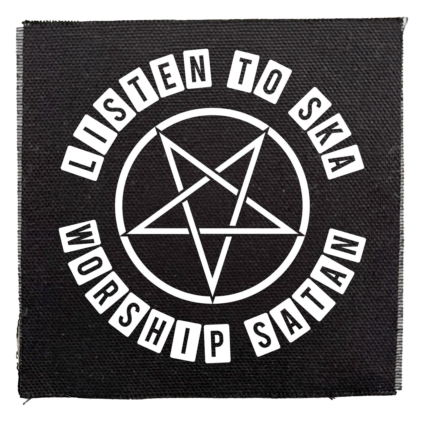 Listen To Ska Worship Satan Patch